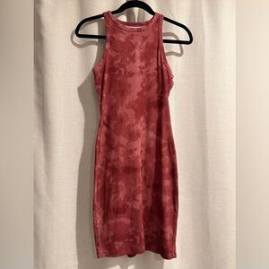 SO Sleeveless Mauve Dye Dress